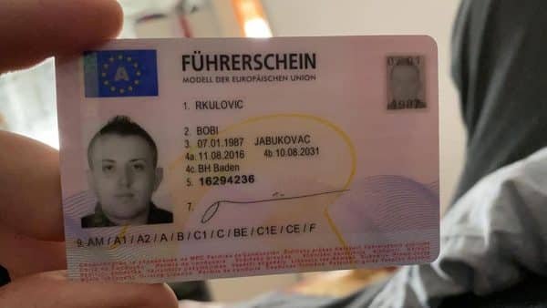 Buy Austrian driving license