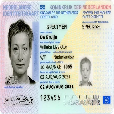 Buy Fake Dutch ID Card